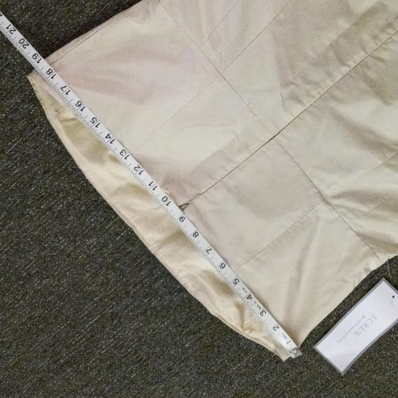 🆕️ 🥂J. Crew🥂 - Champagne Strapless Silk Cocktail Dress - Picture 10 of 13